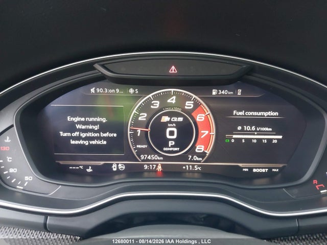 Продажа на аукционе авто 2018 Audi Sq5 3.0t Technik, vin: WA1C4AFY5J2024900, номер лота: 12680011