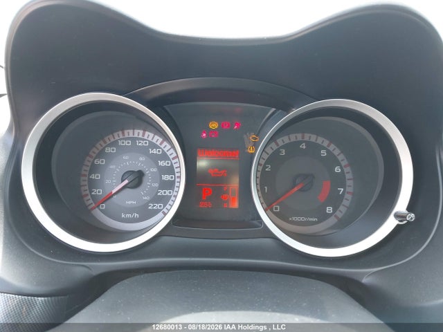 2008 Mitsubishi Lancer Gts მანქანა იყიდება აუქციონზე, vin: JA3AU86U58U606432, აუქციონის ნომერი: 12680013