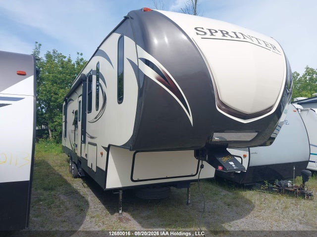 12680016 :رقم المزاد ، 4YDF32627J1530335 vin ، 2018 Sprinter Keystone مزاد بيع