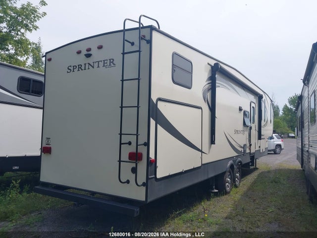 12680016 :رقم المزاد ، 4YDF32627J1530335 vin ، 2018 Sprinter Keystone مزاد بيع