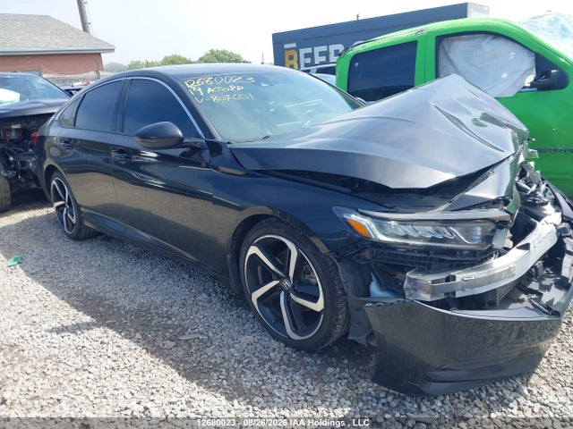 12680023 :رقم المزاد ، 1HGCV1F3XKA807601 vin ، 2019 Honda Accord Sport 1.5t مزاد بيع
