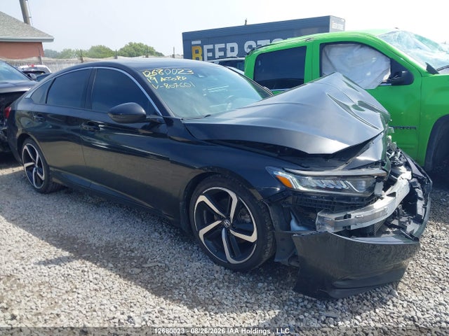 12680023 :رقم المزاد ، 1HGCV1F3XKA807601 vin ، 2019 Honda Accord Sport 1.5t مزاد بيع