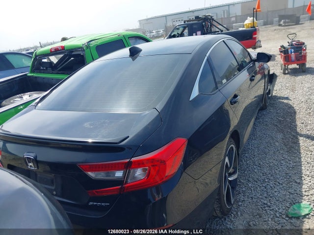12680023 :رقم المزاد ، 1HGCV1F3XKA807601 vin ، 2019 Honda Accord Sport 1.5t مزاد بيع