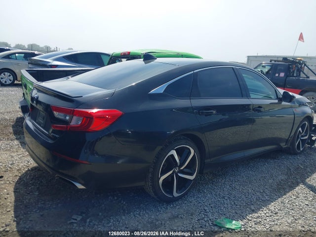 12680023 :رقم المزاد ، 1HGCV1F3XKA807601 vin ، 2019 Honda Accord Sport 1.5t مزاد بيع