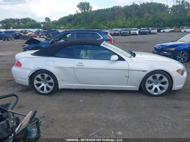 Aukcja sprzedaży 2004 Bmw 645ci, vin: WBAEK73404B320787, numer aukcji: 12680029