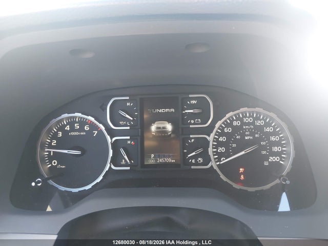 12680030 :رقم المزاد ، 5TFUY5F15JX709930 vin ، 2018 Toyota Tundra Sr5 Plus 5.7l V8 مزاد بيع