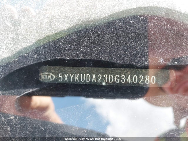 2013 Kia Sorento Ex Luxury V6/ex V6 მანქანა იყიდება აუქციონზე, vin: 5XYKUDA23DG340280, აუქციონის ნომერი: 12680048