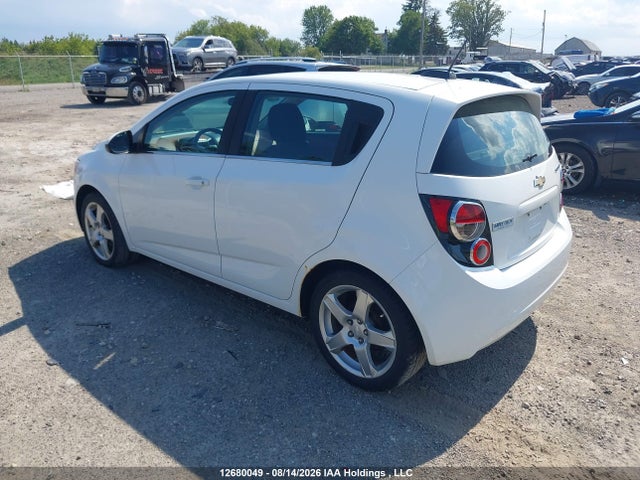 Chevrolet Sonic Lt Manual 2015 1G1JD6SH3F4179448 Image 3