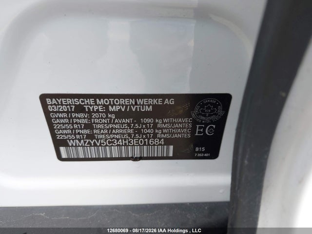 Mini Countryman Cooper 2017 WMZYV5C34H3E01684 Image 19