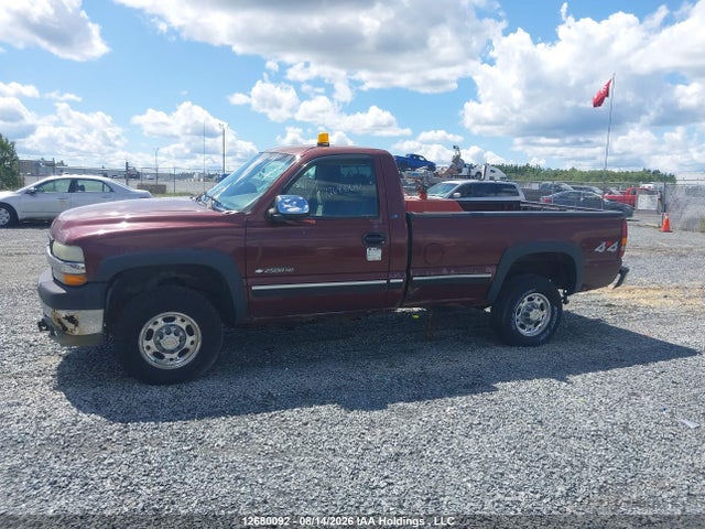 2002 Chevrolet Silverado K2500 Heavy Duty მანქანა იყიდება აუქციონზე, vin: 1GCHK24U72E236074, აუქციონის ნომერი: 12680092