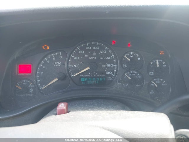 2002 Chevrolet Silverado K2500 Heavy Duty მანქანა იყიდება აუქციონზე, vin: 1GCHK24U72E236074, აუქციონის ნომერი: 12680092