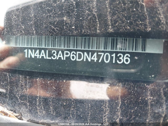 Aukcja sprzedaży 2013 Nissan Altima 2.5/s/sv/sl, vin: 1N4AL3AP6DN470136, numer aukcji: 12680104