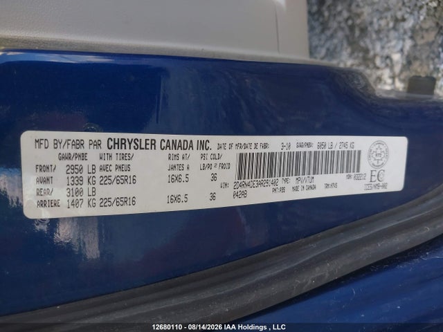Продаж на аукціоні авто 2010 Dodge Grand Caravan Se, vin: 2D4RN4DE3AR291402, номер лоту: 12680110