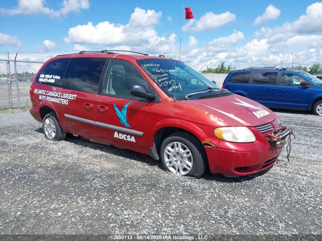 2007 Dodge Grand Caravan Se მანქანა იყიდება აუქციონზე, vin: 1D4GP24RX7B235117, აუქციონის ნომერი: 12680113