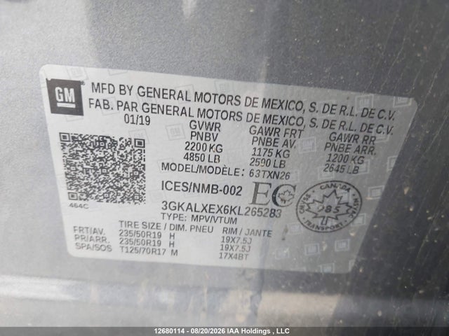 GMC Terrain Denali 2019 3GKALXEX6KL265283 Image 19