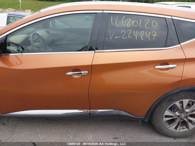 5N1AZ2MH5FN224247 Nissan Murano S/sl/sv/platinum