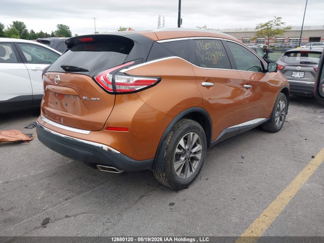 5N1AZ2MH5FN224247 Nissan Murano S/sl/sv/platinum