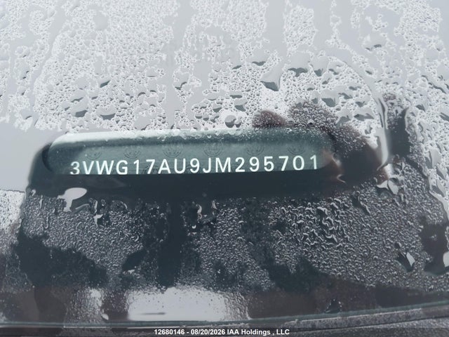 12680146 :رقم المزاد ، 3VWG17AU9JM295701 vin ، 2018 Volkswagen Golf 1.8 Tsi Comfortline/1.8 Tsi Highline/1.8 Tsi Trendline مزاد بيع