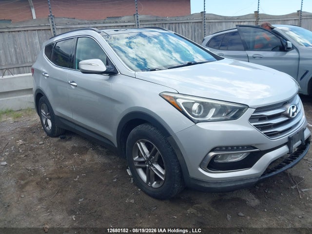 12680152 :رقم المزاد ، 5XYZUDLB1HG412594 vin ، 2017 Hyundai Santa Fe Sport مزاد بيع