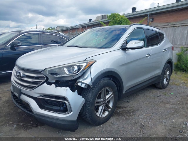 12680152 :رقم المزاد ، 5XYZUDLB1HG412594 vin ، 2017 Hyundai Santa Fe Sport مزاد بيع