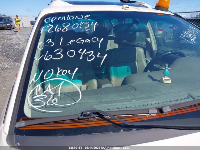 12680154 :رقم المزاد ، 4S3BH686237630434 vin ، 2003 Subaru Legacy Outback Limited مزاد بيع