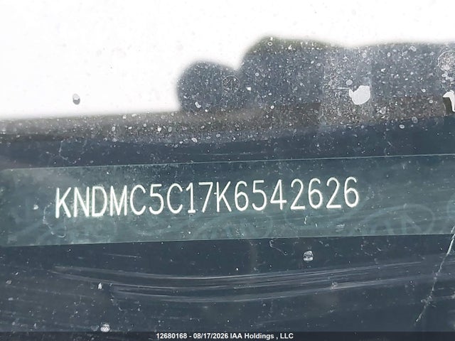 Aukcja sprzedaży 2019 Kia Sedona Ex/sx, vin: KNDMC5C17K6542626, numer aukcji: 12680168