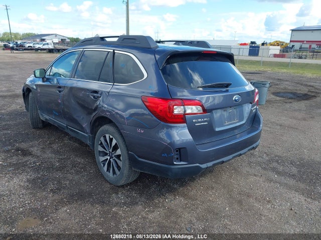 12680218 :رقم المزاد ، 4S4BSFLC7F3291272 vin ، 2015 Subaru Outback 3.6r Limited Package مزاد بيع