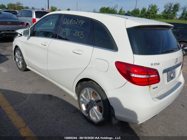2016 Mercedes-benz B 250 4matic Sports Tourer მანქანა იყიდება აუქციონზე, vin: WDDMH4GB9GJ402005, აუქციონის ნომერი: 12680244