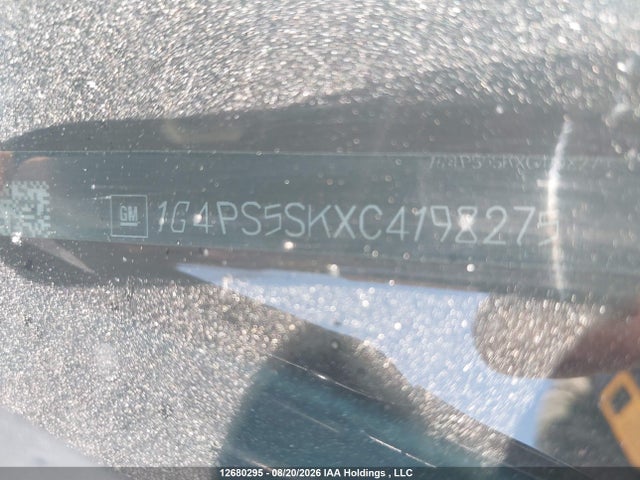 Aukcja sprzedaży 2012 Buick Verano, vin: 1G4PS5SKXC4198275, numer aukcji: 12680295