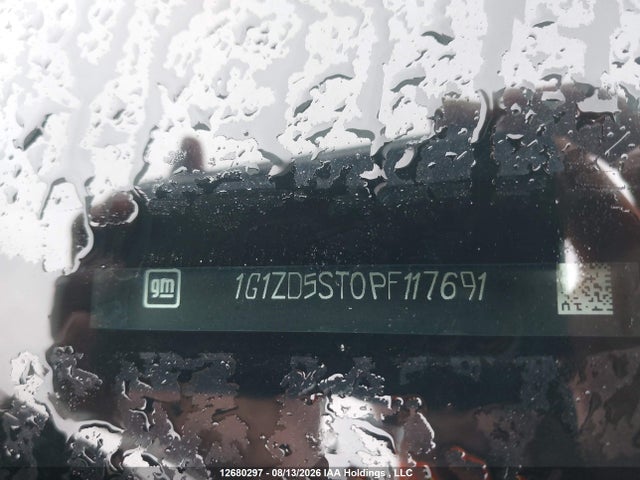 12680297 :رقم المزاد ، 1G1ZD5ST0PF117691 vin ، 2023 Chevrolet Malibu 1lt مزاد بيع