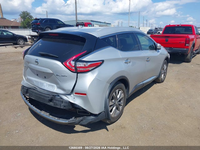 Продажа на аукционе авто 2015 Nissan Murano S/sl/sv/platinum, vin: 5N1AZ2MH0FN247998, номер лота: 12680389
