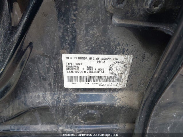 Продаж на аукціоні авто 2013 Acura Ilx 20 Tech, vin: 19VDE1F75DE400154, номер лоту: 12680390