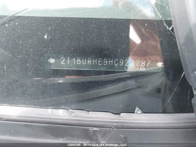 2T1BURHE9HC923287 Toyota Corolla L/le/xle/se/xse