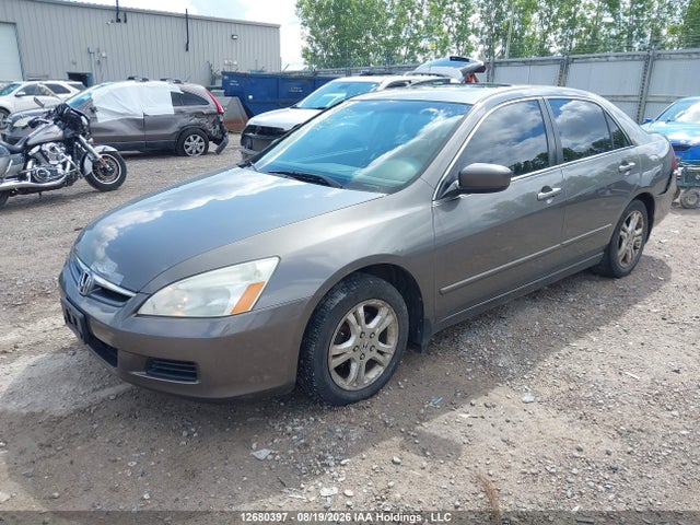 Aukcja sprzedaży 2007 Honda Accord Ex-l/se, vin: 1HGCM56797A813605, numer aukcji: 12680397