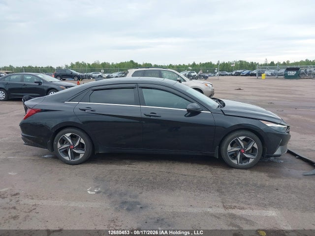 2023 Hyundai Elantra Luxury Ivt მანქანა იყიდება აუქციონზე, vin: KMHLN4AG6PU523751, აუქციონის ნომერი: 12680453