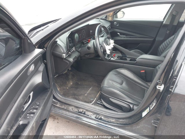 2023 Hyundai Elantra Luxury Ivt მანქანა იყიდება აუქციონზე, vin: KMHLN4AG6PU523751, აუქციონის ნომერი: 12680453
