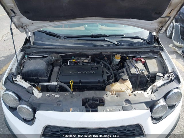 2012 Chevrolet Sonic Lt მანქანა იყიდება აუქციონზე, vin: 1G1JC5EH5C4196238, აუქციონის ნომერი: 12680472