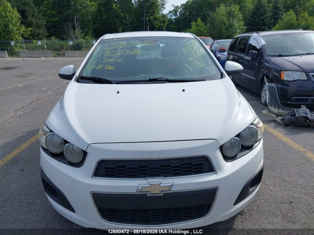 2012 Chevrolet Sonic Lt მანქანა იყიდება აუქციონზე, vin: 1G1JC5EH5C4196238, აუქციონის ნომერი: 12680472