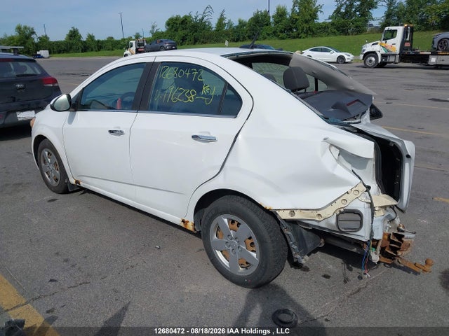 2012 Chevrolet Sonic Lt მანქანა იყიდება აუქციონზე, vin: 1G1JC5EH5C4196238, აუქციონის ნომერი: 12680472