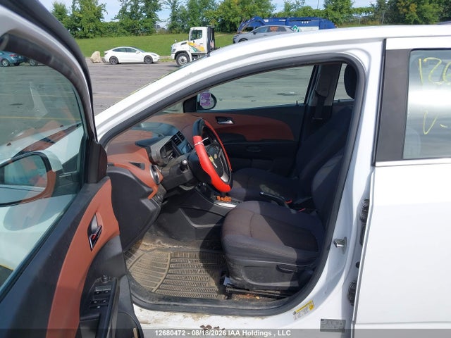 2012 Chevrolet Sonic Lt მანქანა იყიდება აუქციონზე, vin: 1G1JC5EH5C4196238, აუქციონის ნომერი: 12680472