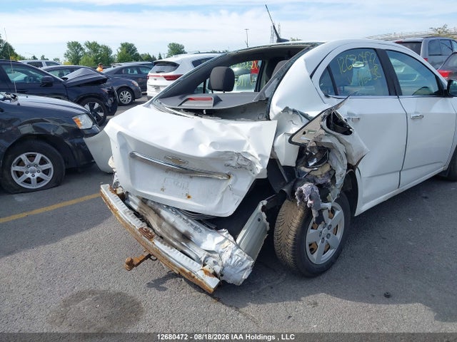 2012 Chevrolet Sonic Lt მანქანა იყიდება აუქციონზე, vin: 1G1JC5EH5C4196238, აუქციონის ნომერი: 12680472