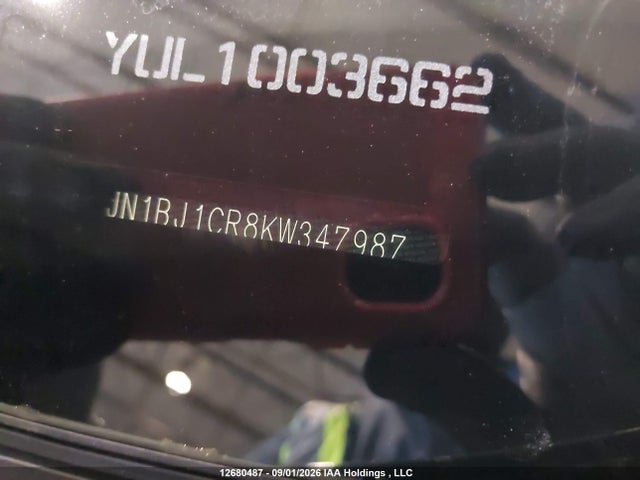JN1BJ1CR8KW347987 Nissan Qashqai S/sl/sv