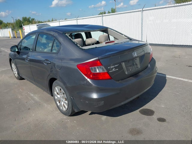 Продаж на аукціоні авто 2012 Honda Civic, vin: 2HGFB2F47CH040863, номер лоту: 12680493