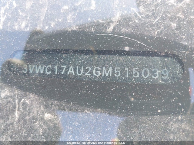 Продаж на аукціоні авто 2016 Volkswagen Golf Sportwagen S/se/sel/limited, vin: 3VWC17AU2GM515039, номер лоту: 12680513