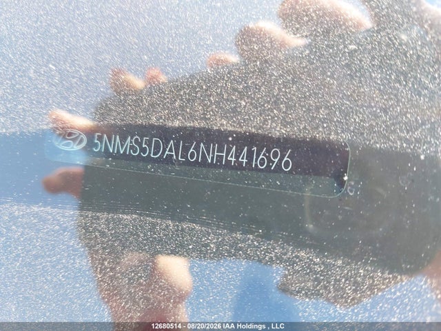 5NMS5DAL6NH441696 Hyundai Santa Fe Ultimate Calligraphy