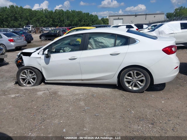 12680538 :رقم المزاد ، 1G1BE5SM6K7137485 vin ، 2019 Chevrolet Cruze Lt مزاد بيع