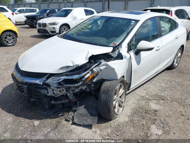 12680538 :رقم المزاد ، 1G1BE5SM6K7137485 vin ، 2019 Chevrolet Cruze Lt مزاد بيع