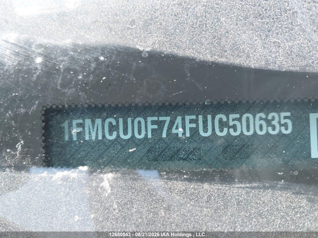 1FMCU0F74FUC50635 Ford ESCAPE S