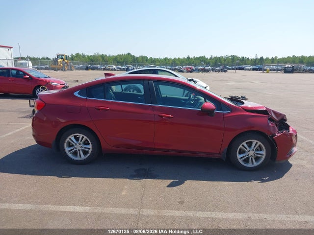 Aukcja sprzedaży 2018 Chevrolet Cruze Lt Auto, vin: 1G1BE5SM3J7107911, numer aukcji: 12670125
