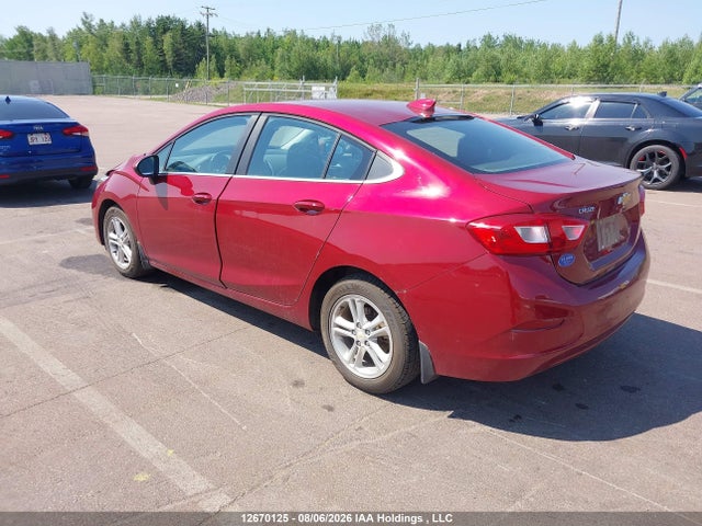 Aukcja sprzedaży 2018 Chevrolet Cruze Lt Auto, vin: 1G1BE5SM3J7107911, numer aukcji: 12670125